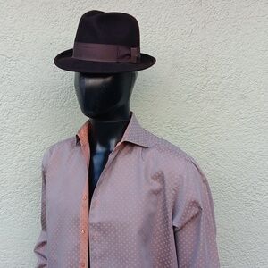 Touch The Collection Orange Polka Dot Shirt